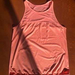 Champion high neck mesh workout top